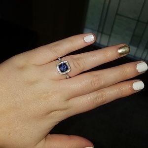 Zales sapphire ring